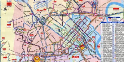 Saigon سڑک کے نقشے