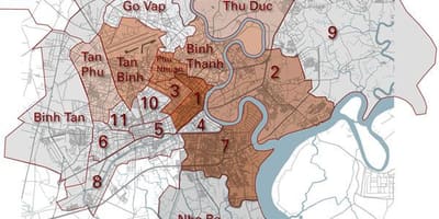 ضلع نقشہ saigon